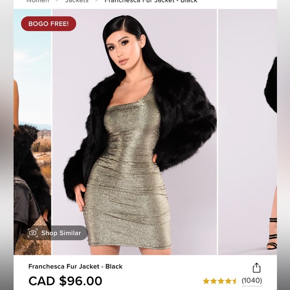 FUR JACKET - Picture 5 of 6